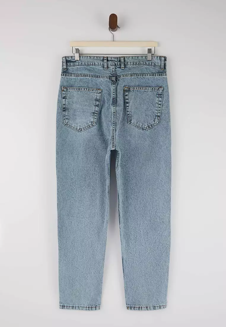 Boyfriend/ Comfort Fit Denim Pants Jeans