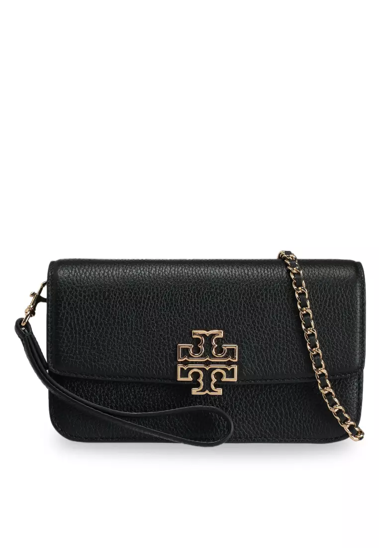 Tory burch britten chain wallet crossbody cheap