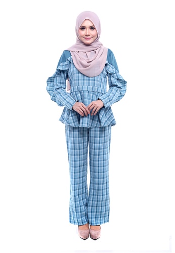 Voila Set-S from Rasa Sayang in Blue