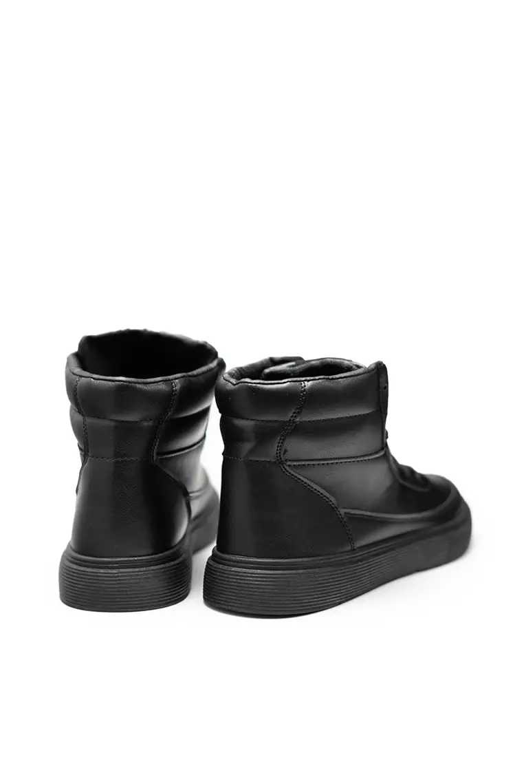 PAULMAY - Sepatu Sneakers pria Bogota High Black