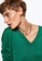 Mango green V-Neck Knit Sweater CF0AAAAFA227FDGS_3
