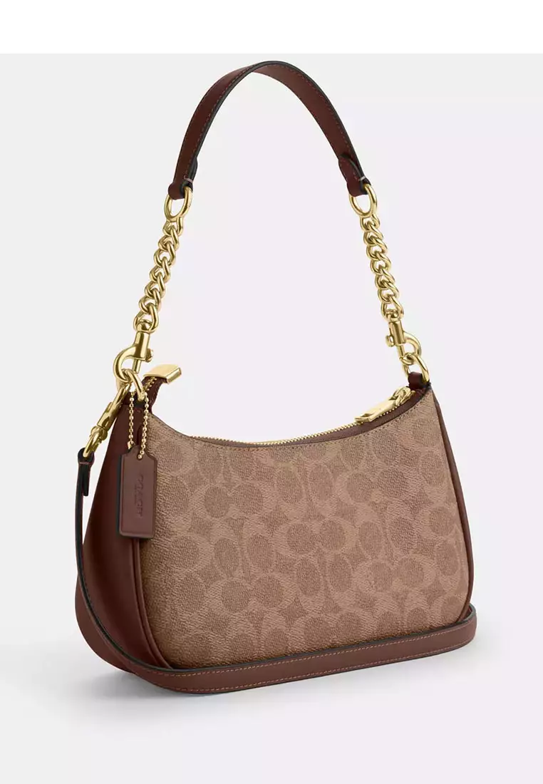 Teri Shoulder Bag In Signature Canvas