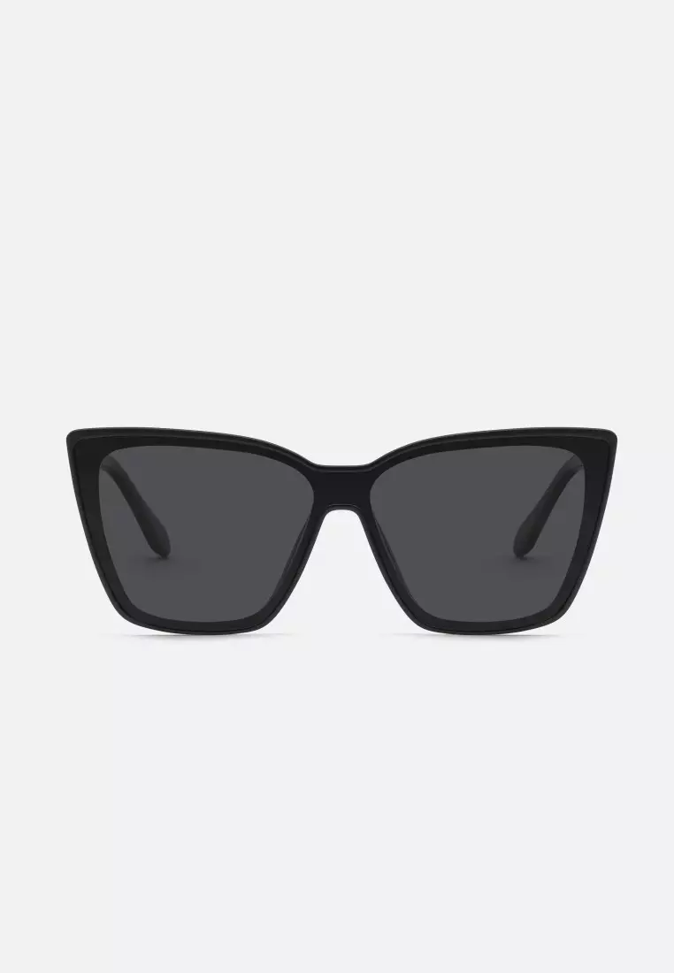 Buy QUAY Confidential Sunglasses Black/Black Polarized 2025