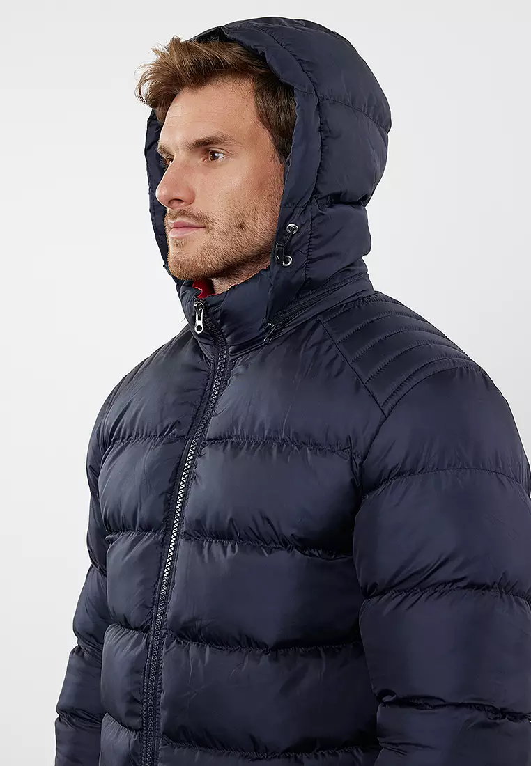 Winter Parka Winterjacke Anorak Herren Winterjacke Herren Long