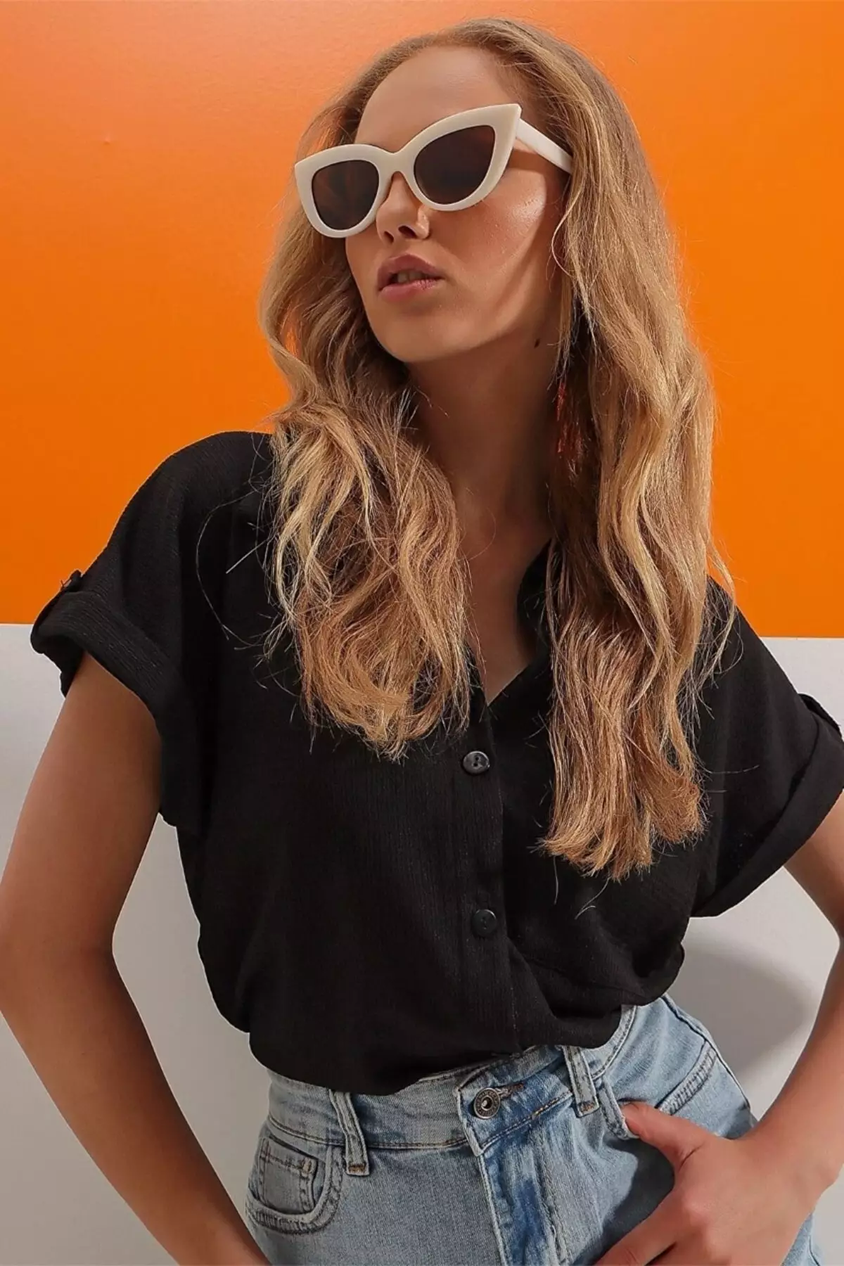 Textured Short Sleeves Shirt