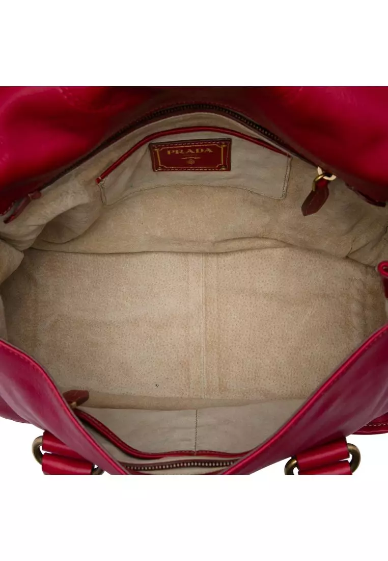 Pre-Loved Prada City Calf Handbag