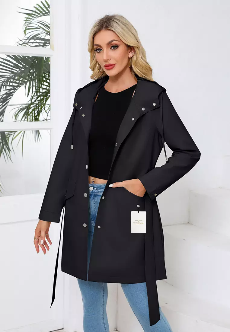 Business Oversized Hooded Jacket AD-M24WB11