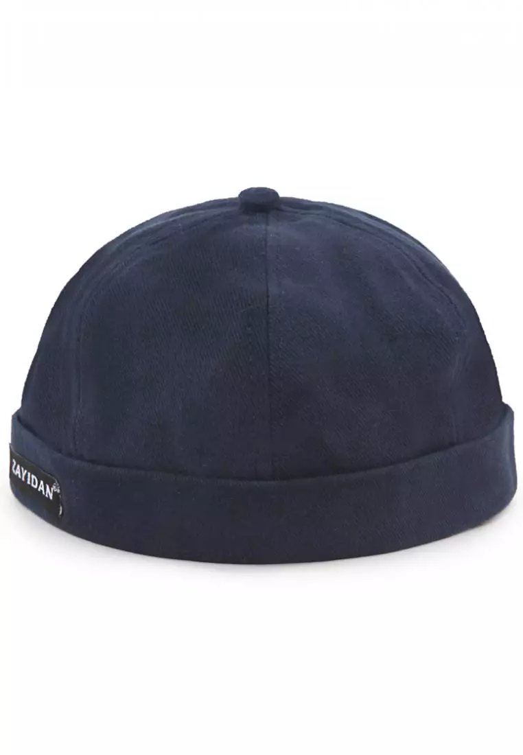 Zayidan Peci Topi Muslim Pria Mikihat - Biru Navy