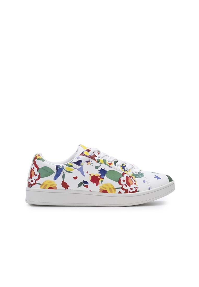 FLORAL PRINT SNEAKERS