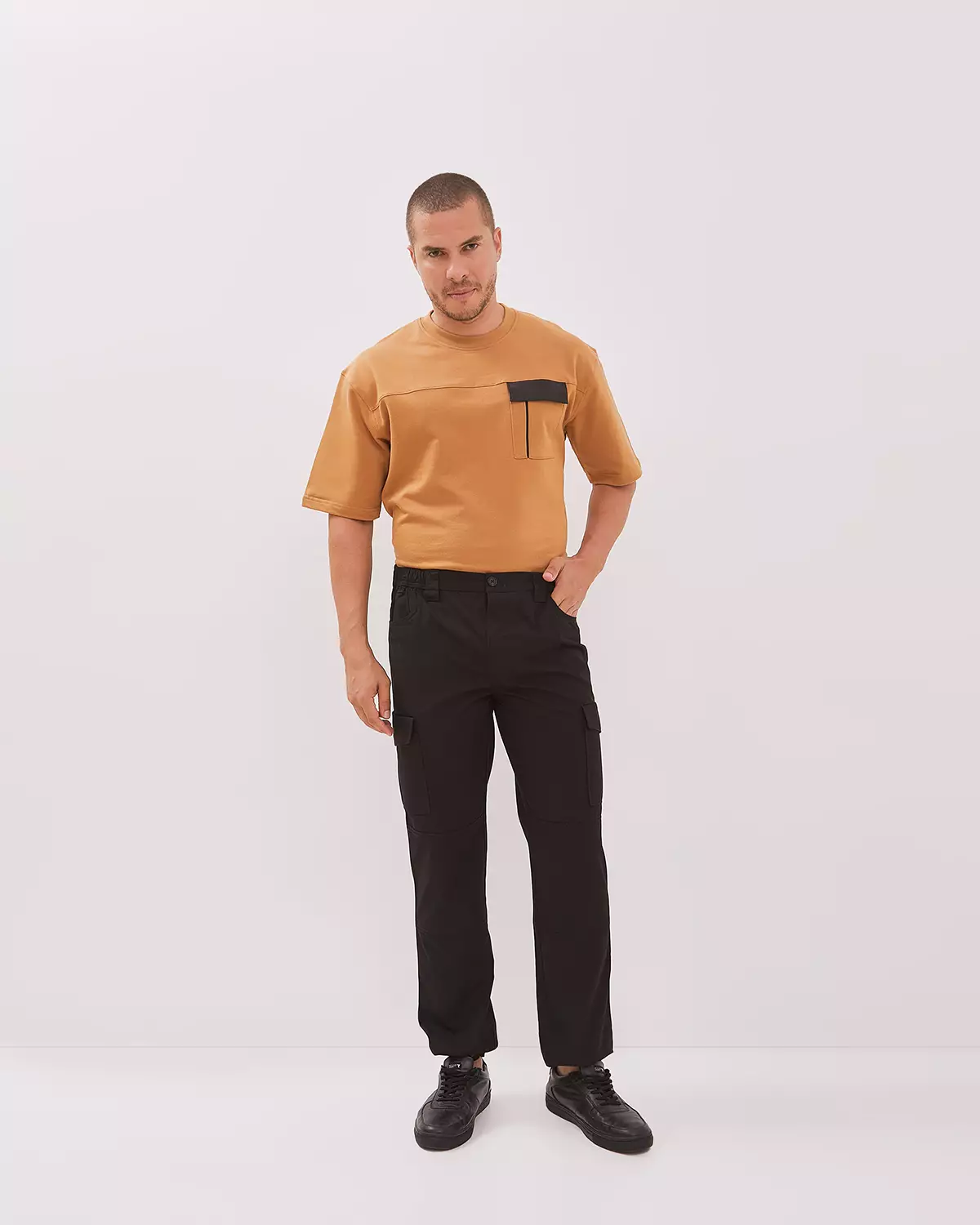 MEN'S BLACK CHINOS PANTS