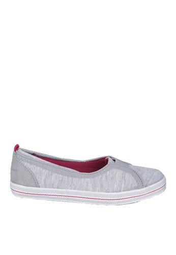 Hush Puppies Sepatu Sneakers Wanita Cannes Loafer -Light Grey