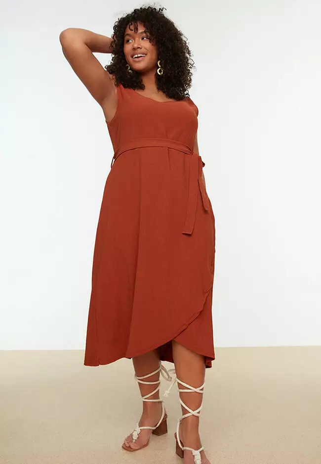 Red dress plus new arrivals size