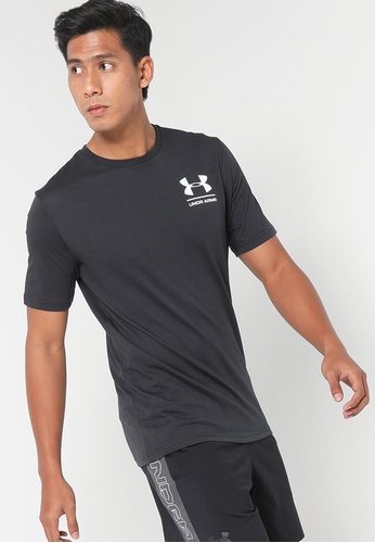 Buy Under Armour Breakthrough Vertical Logo Short Sleeves T-Shirt ...