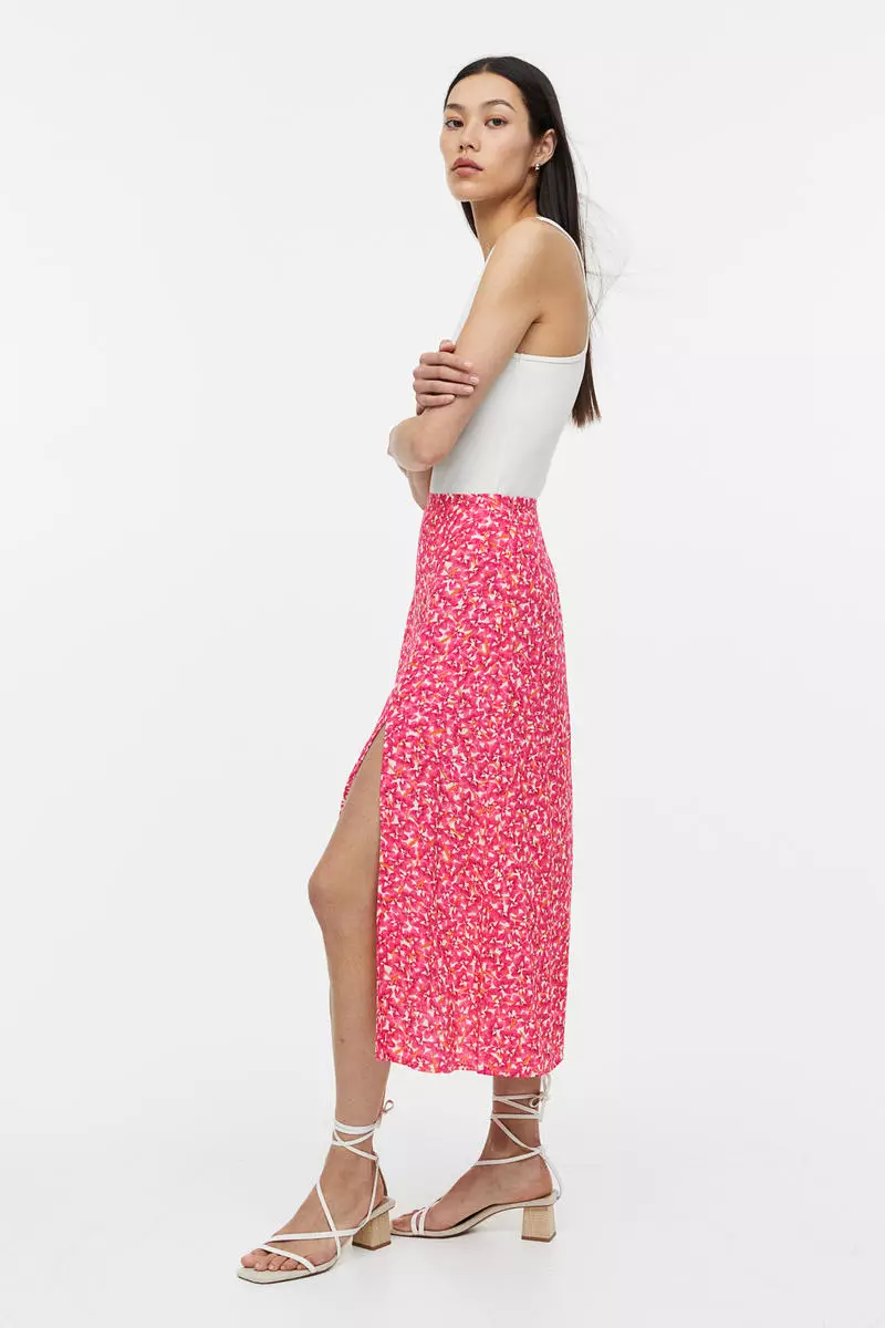 Crêpe skirt