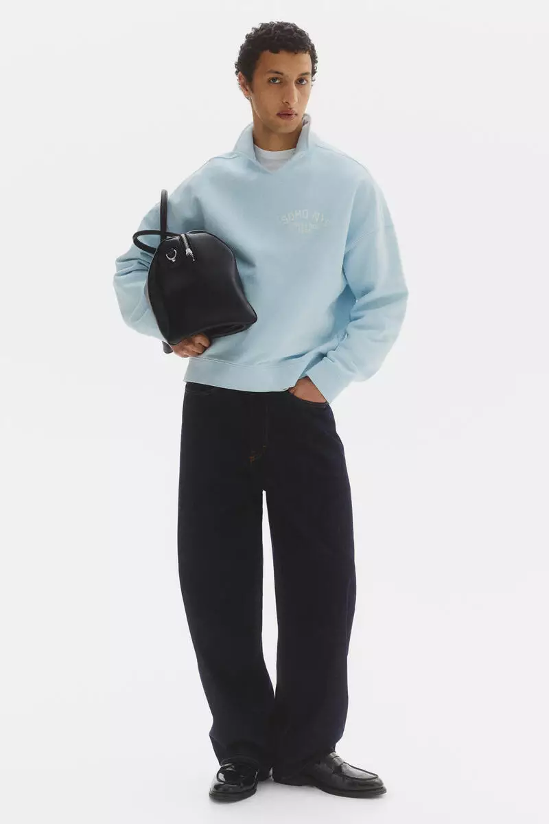 Oversized Fit Rugby sweatshirt
