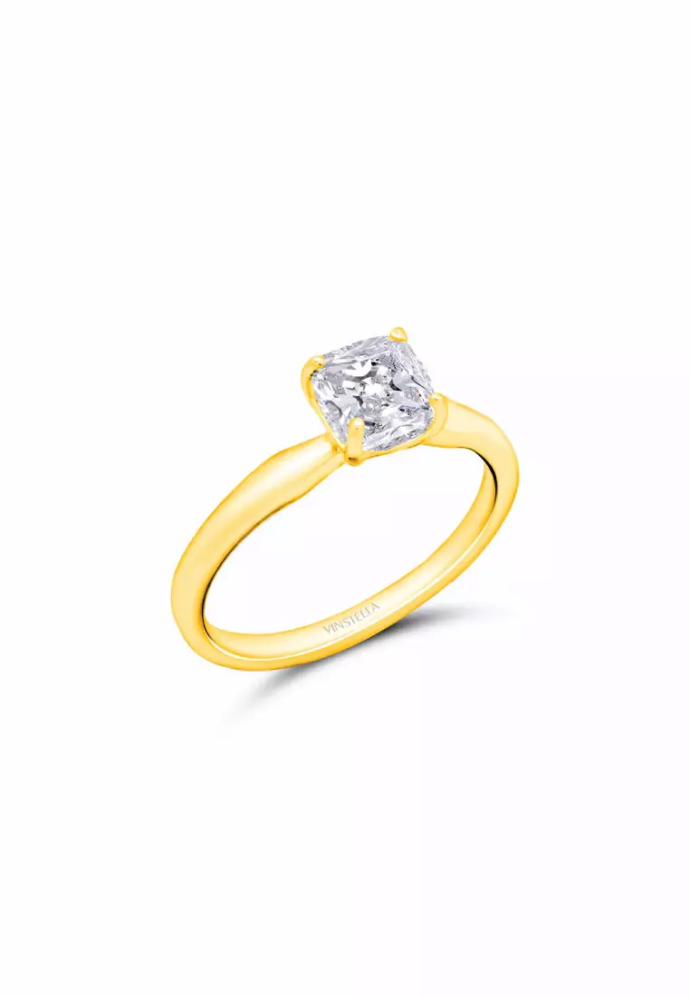 Frost Diamond – Regent Ice Ring (Gold Plated)