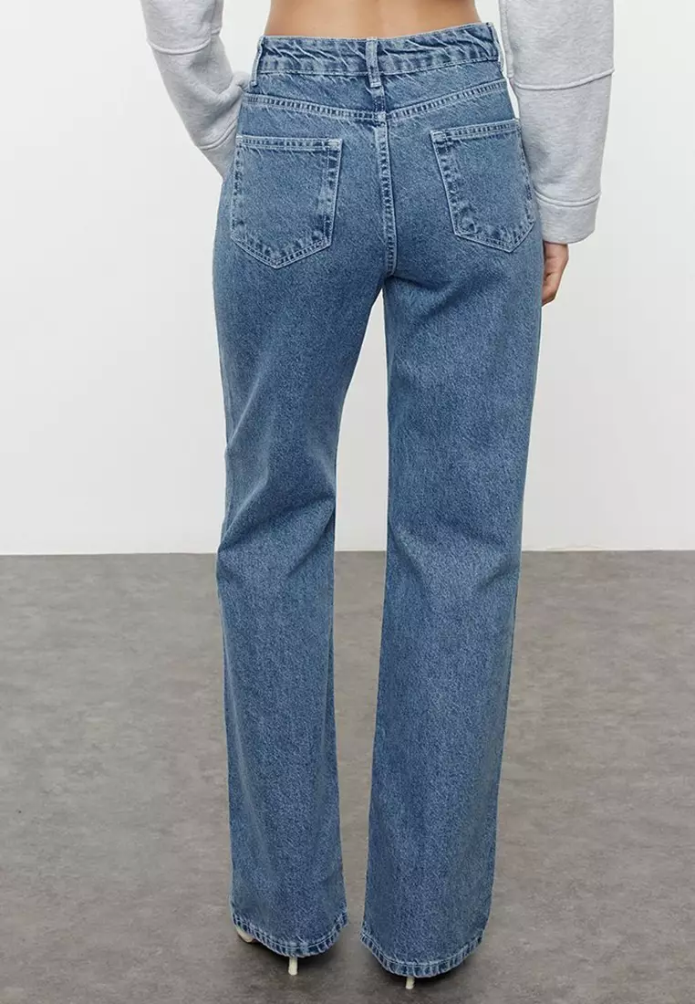 High Waist Wide Leg Jeans