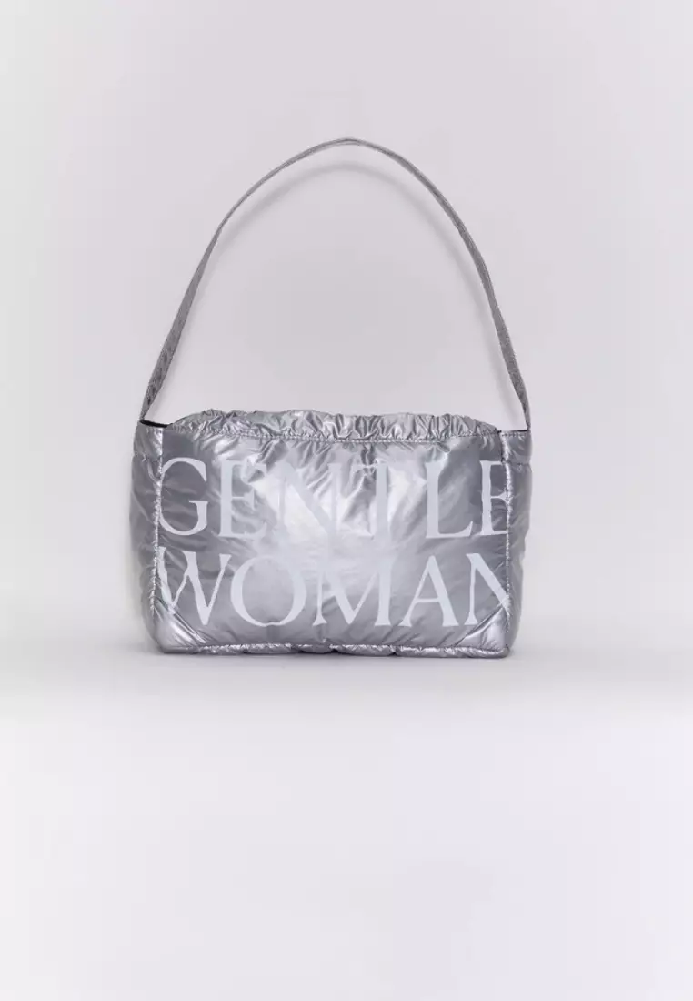 Gentlewoman Dumpling Bag Black Silver Starlight