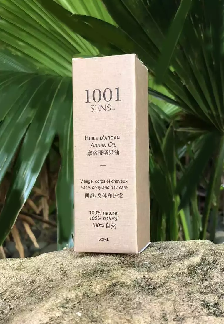 X 1001 SENS - CNY Gift set for her IOS/Android Silver Smart Watch + 1001 SENS® Pure Argan Oil 50ml