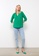 LC WAIKIKI green Flat Collar Women's Blouse E2025AA2019CD6GS_3