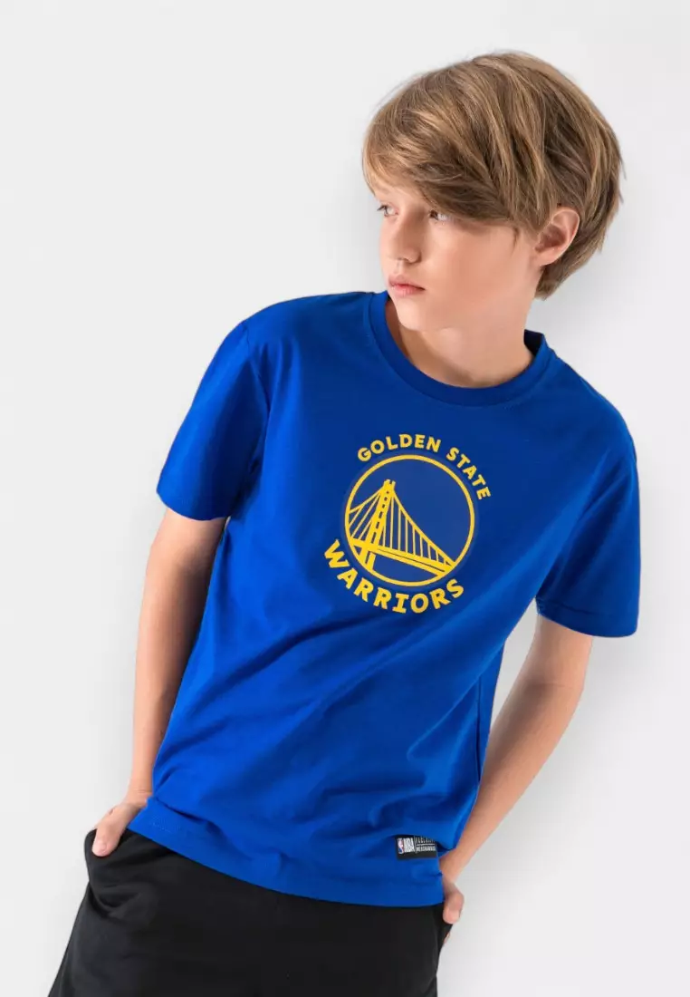 Gold State Warriors Basic Kids T-Shirt