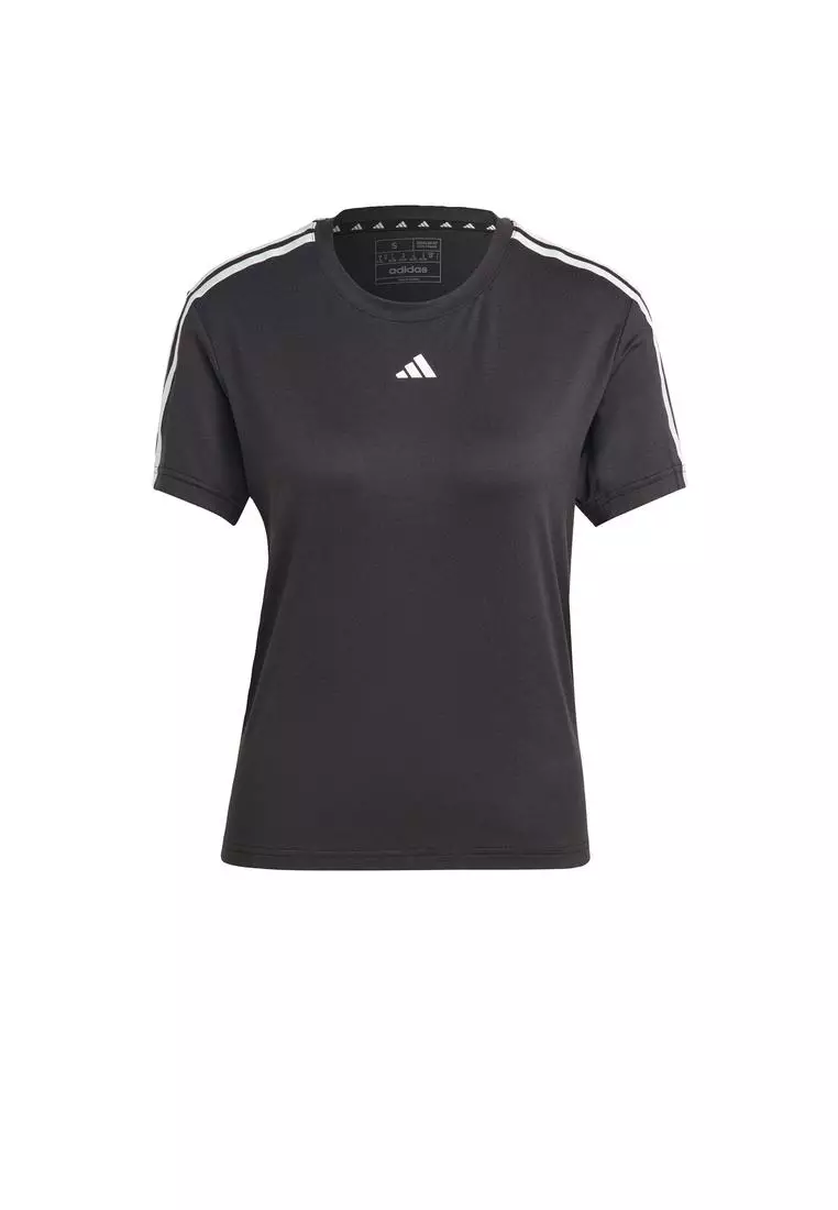 Buy Adidas Aeroready Train Essentials 3 Stripes T Shirt Online Zalora Malaysia 4147