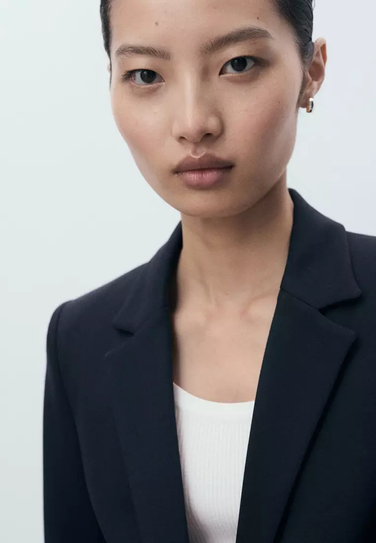 Fitted Suit Jacket