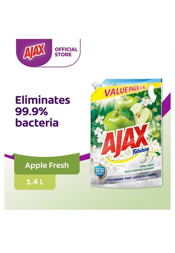 Buy Ajax Ajax Fabuloso Apple Multi Purpose Floor Cleaner 1 8l Refill Online On Zalora Singapore