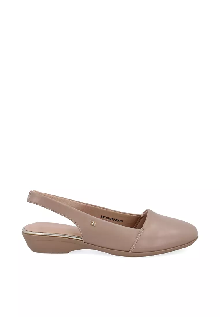 Discount on Carlo Rino  shoes - SKU: Medium Brown Rayla Slingback Pumps