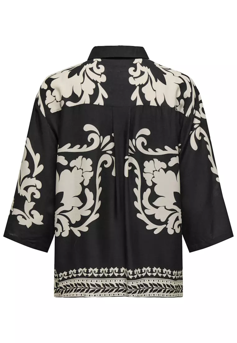 3/4 Sleeves Loose Shirt