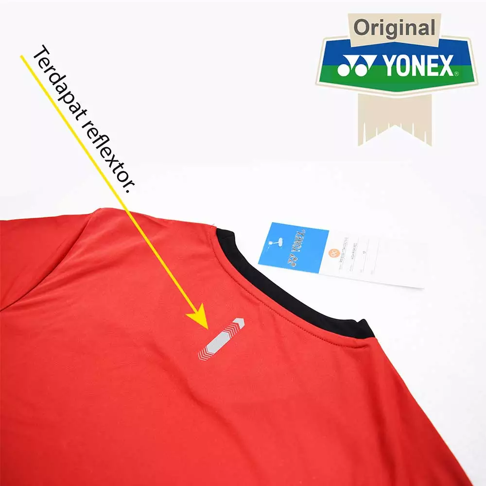 Baju Yonex RM S092 1794 COC19 S High Risk Red