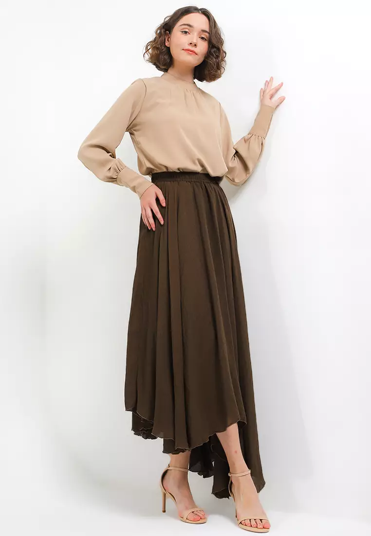 Assym Hem Skirt