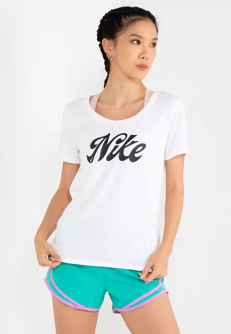 White womens sale nike shirt