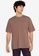 ZALORA BASICS brown Relaxed Fit T-Shirt 21833AA4F978CBGS_1
