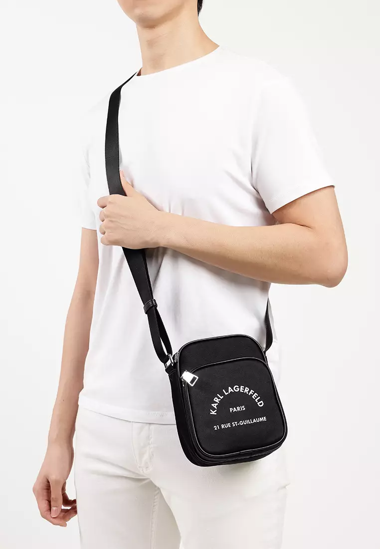 K/Rue St-Guillaume Nylon Crossbody Bag