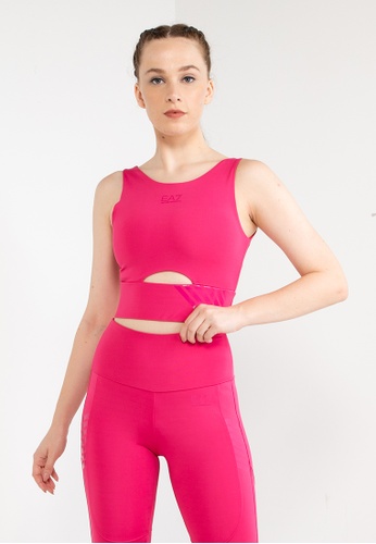 EA7 red Logo Sports Bra CD7FAUSBB0BBCAGS_1