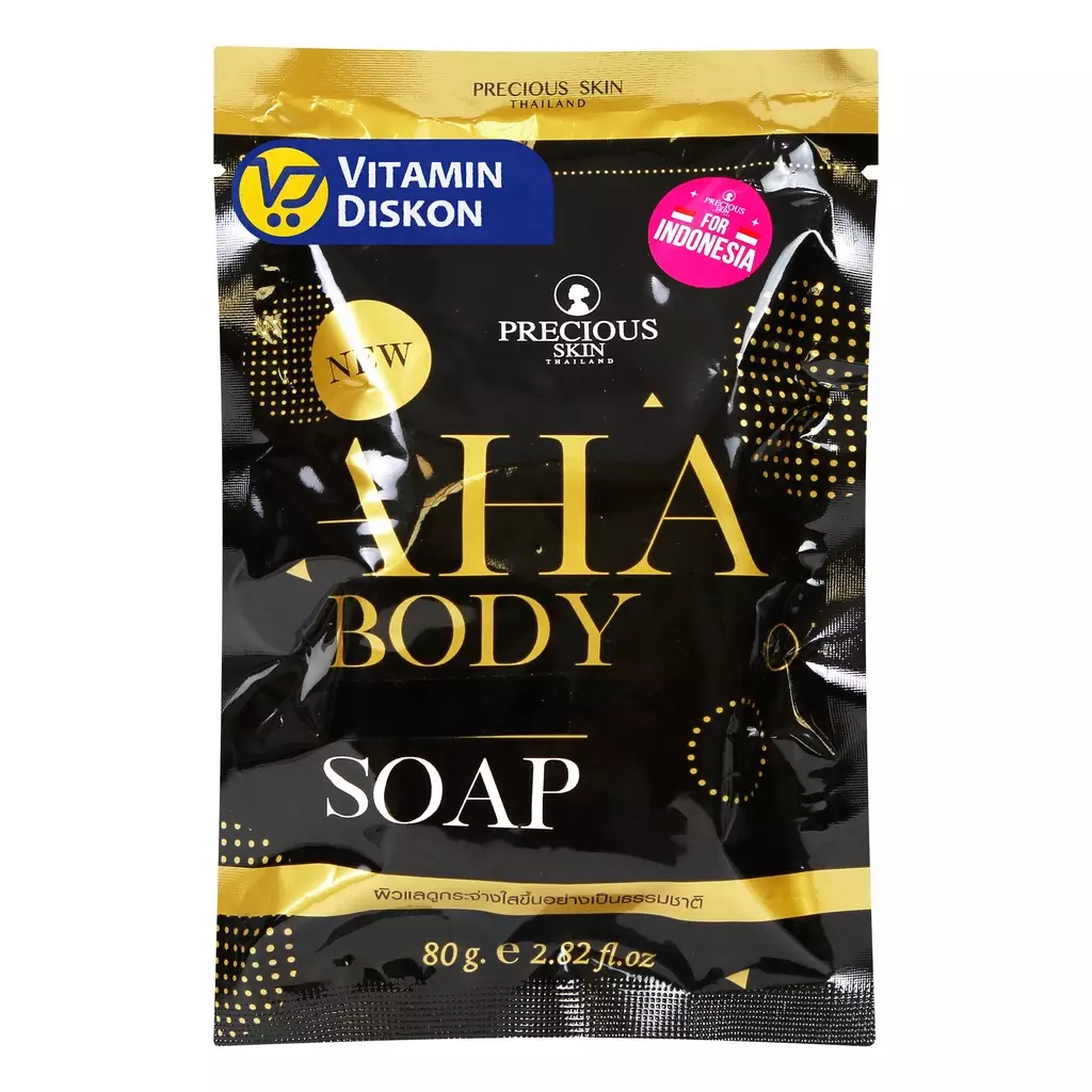 PRECIOUS SKIN AHA BODY BOOSTER WHITENING 5X SOAP 80G