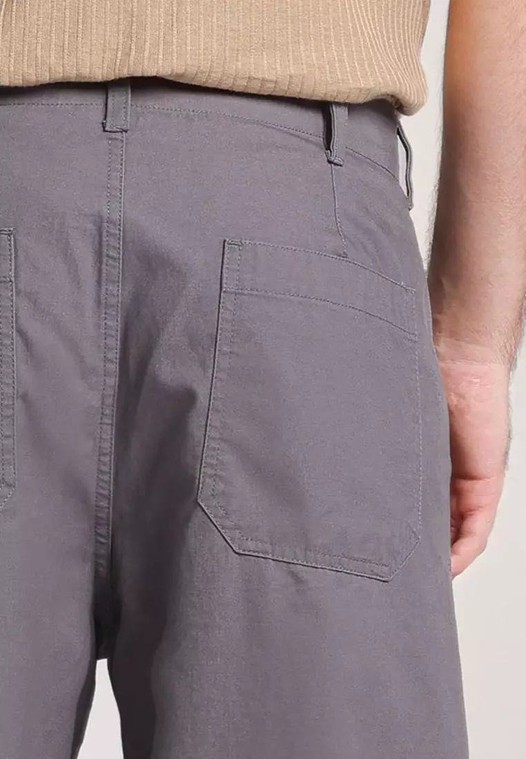 MOC Celana Panjang Pria Comfort Fit BOXWEL - DARK GREY