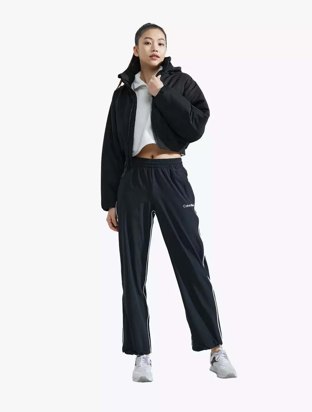 Calvin klein hotsell sports jacket women's