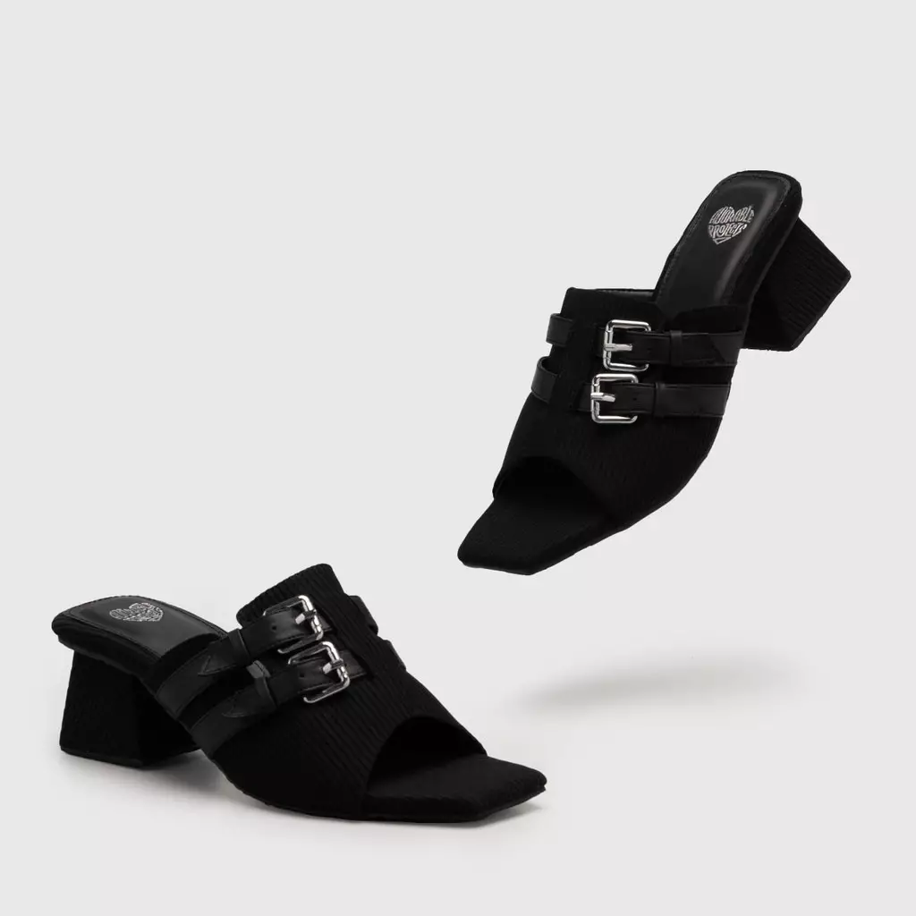Adorable Projects - Geevan Heels Black - Sepatu Wanita