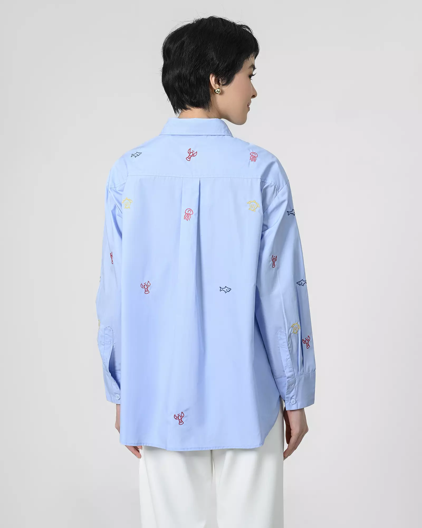Geulis.id COVE SHIRT - BLUE