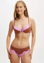 Caramel Crush/Violet Tulle