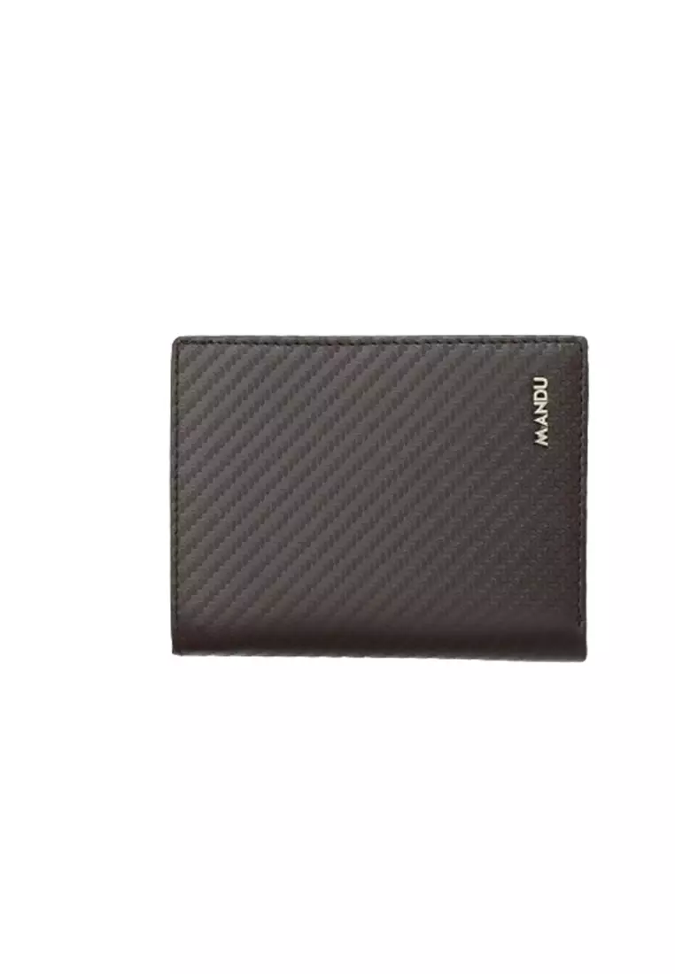 Dompet Lipat Pria Pendek Blocking Bahan Kulit Sapi Asli Genuine Leather Premium ORIGINAL - Coffe