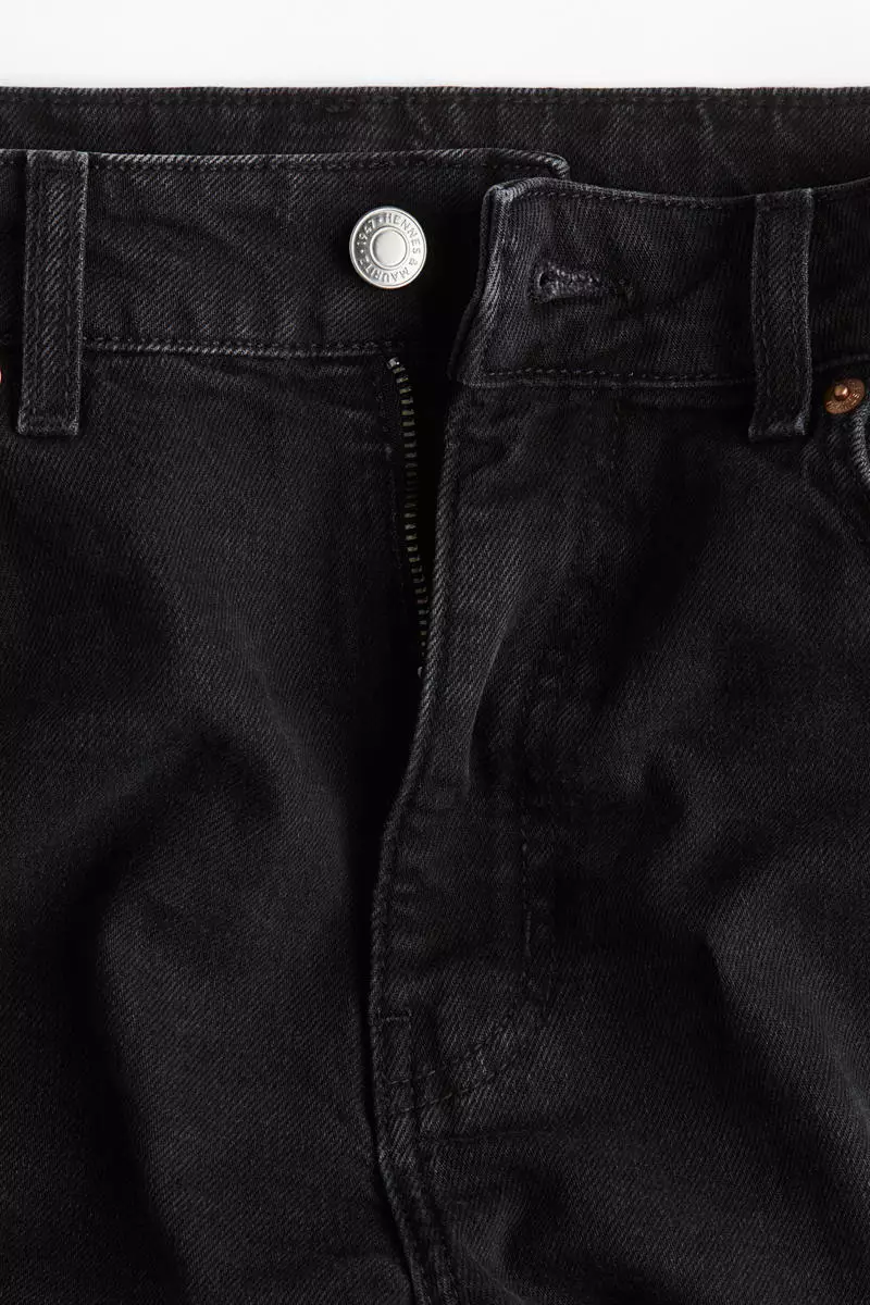 Mom Slim Fit High Waist Ankle Jeans