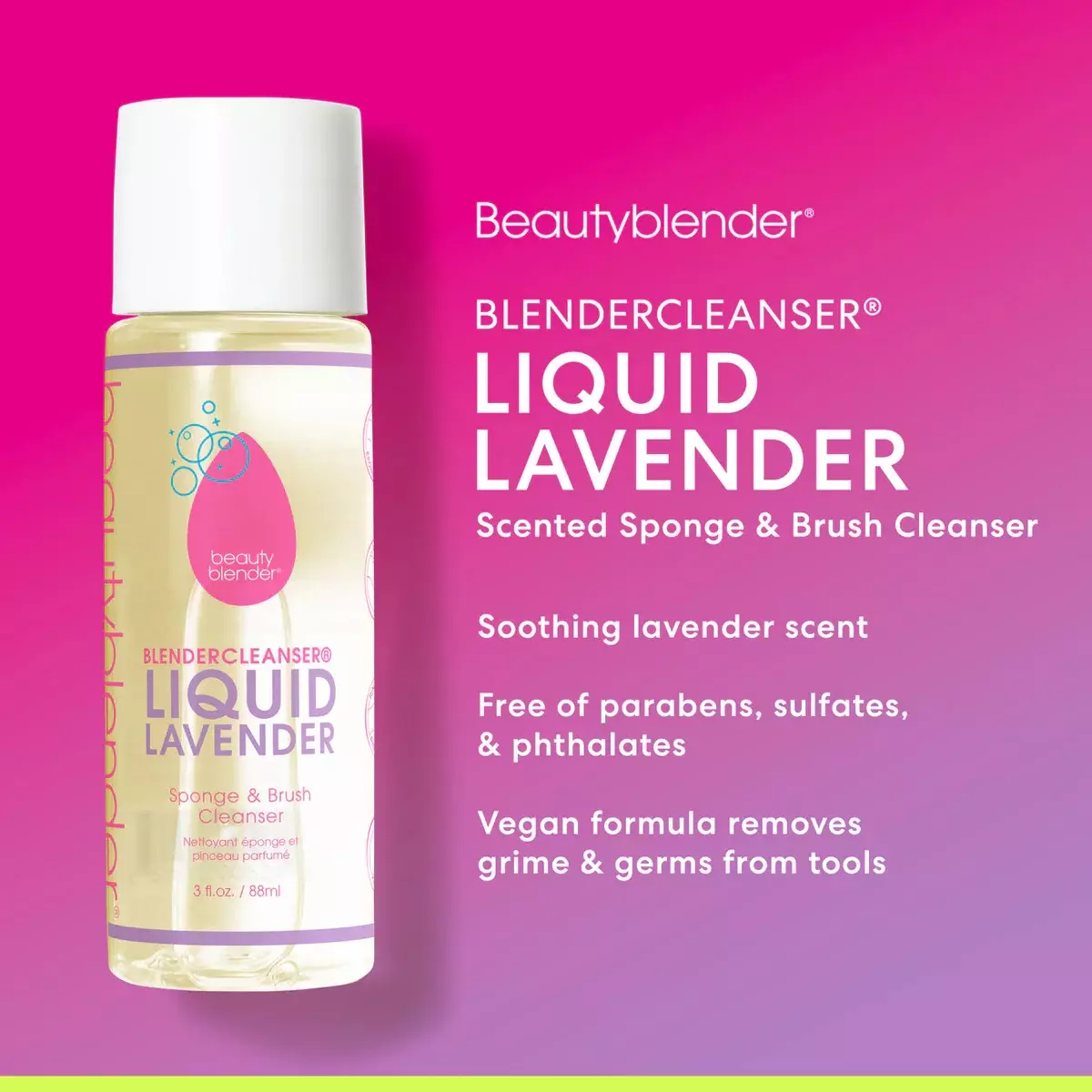 Blendercleanser Liquid 150ml Lavender