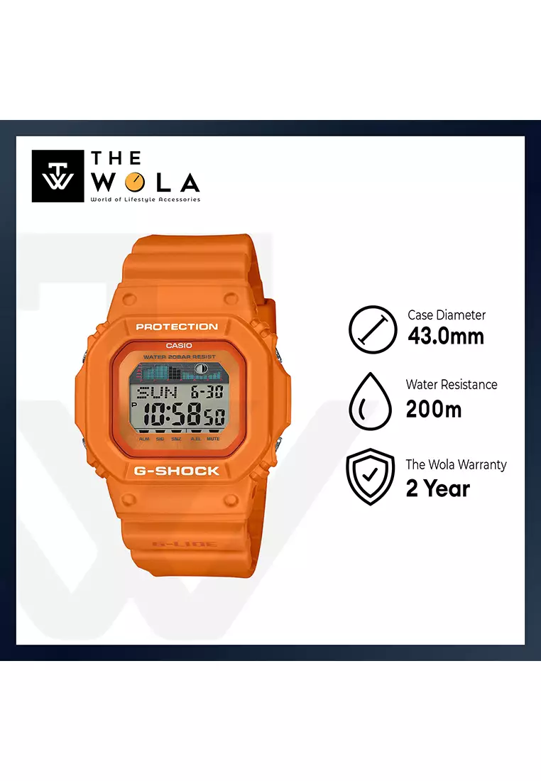 G shock hotsell dw 5600 orange