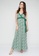 9months Maternity green Green Sash-Tie Maxi Dress C484AAAF575307GS_4