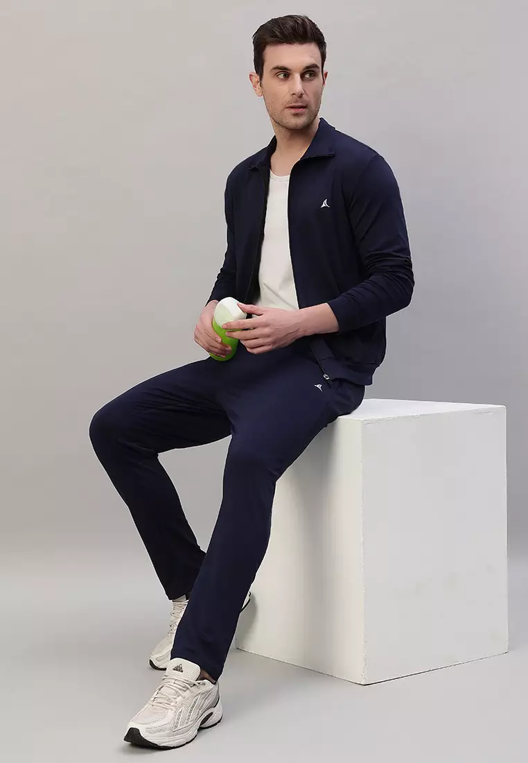 Men's Navy Training Track Jacket