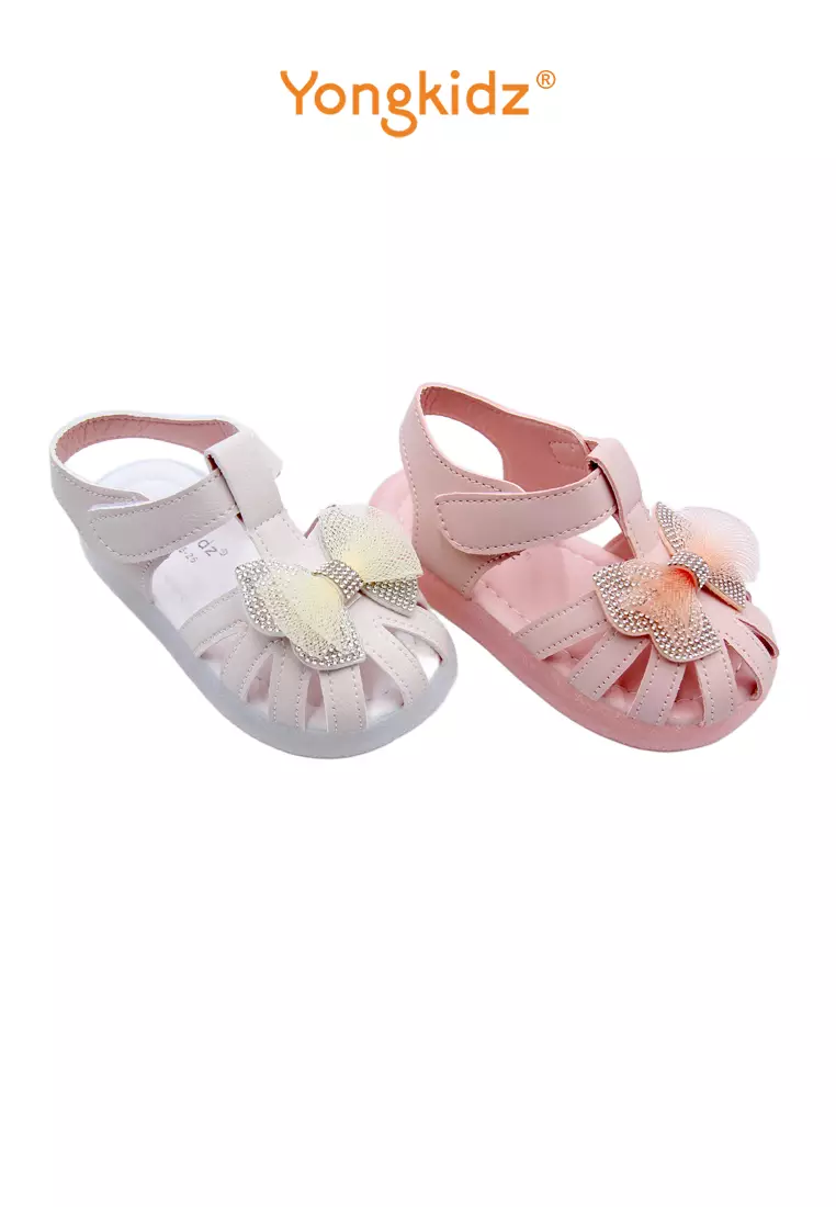 YONGKIDZ ALONA SANDAL FLAT ANAK PEREMPUAN OL-CS4306-26 PINK