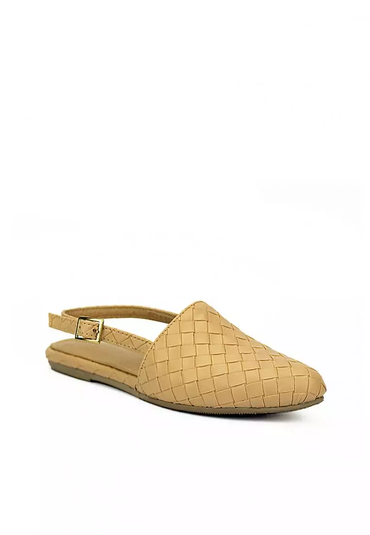 Discount on Cardam's Lifestyle  shoes - SKU: Ecla Rss 00047 Beige Slip On Mules